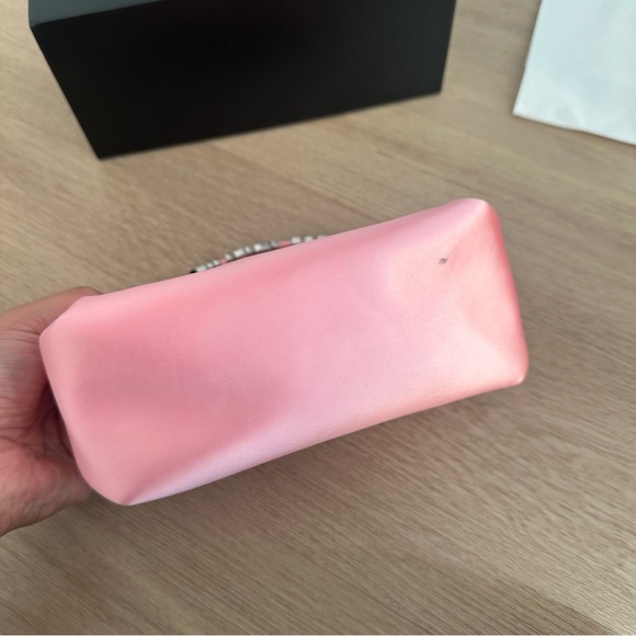 Alexander Wang Marquess Satin Prism Pink Crystal Micro Bag - Picture 11 of 16